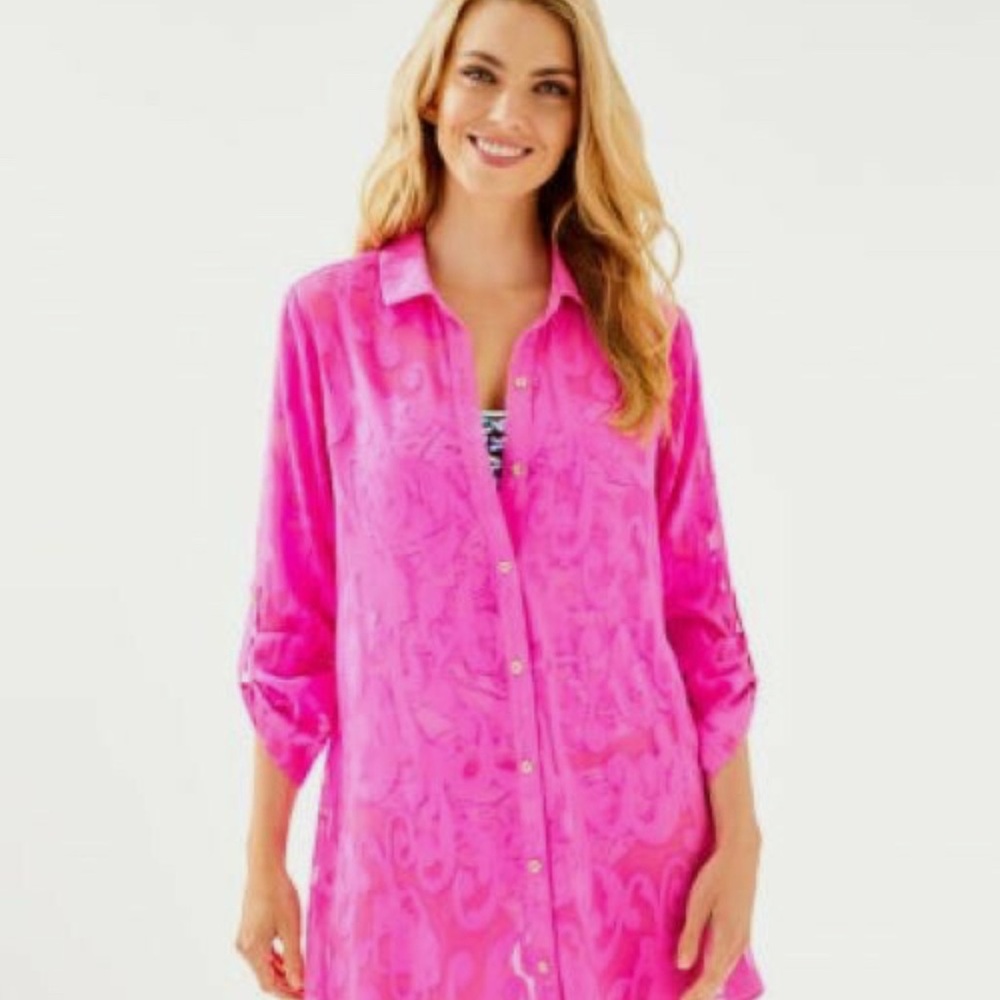 Lilly Pulitzer Cover Up Size Small